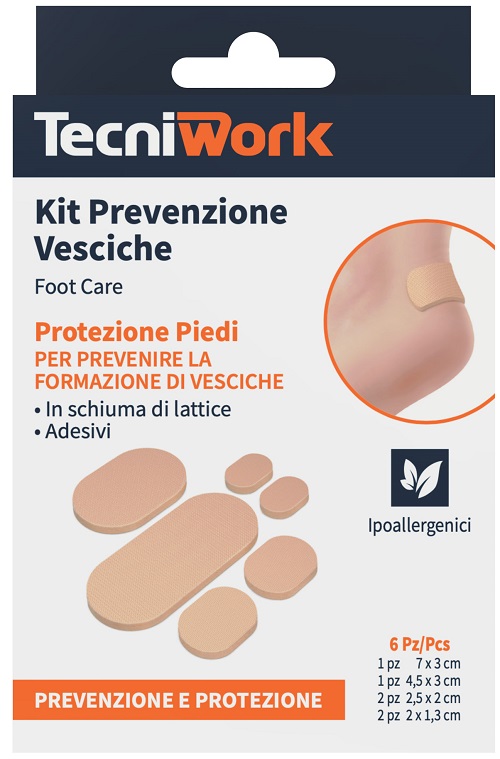 KIT PREVENZIONE VESCICHE 6 PEZZI - Luckyfarma.it