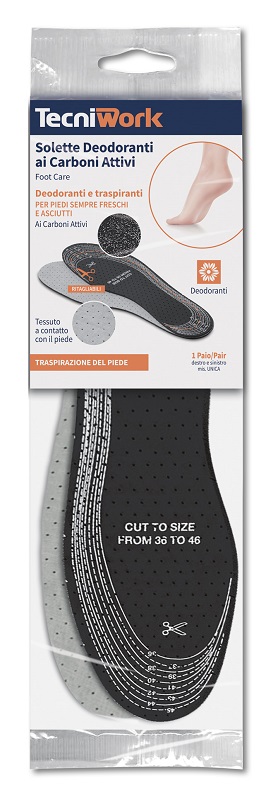 SOLETTE DEODORANTI AI CARBONI ATTIVI 1 PAIO - Luckyfarma.it