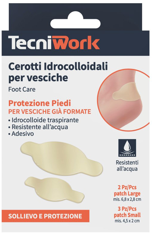 CEROTTI IDROCOLLOIDALI PER VESCICHE 5 PEZZI - Luckyfarma.it