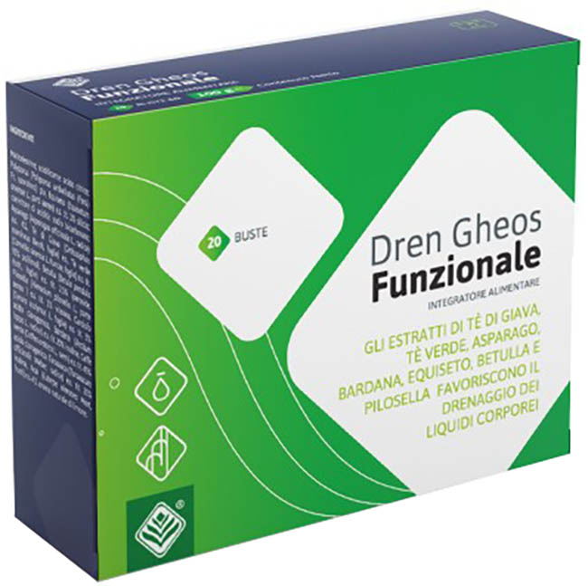 DREN GHEOS FUNZIONALE 20 BUSTINE - Luckyfarma.it