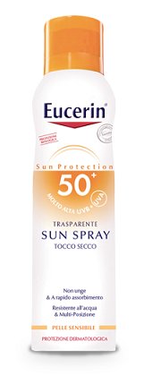 EUCERIN SUN SPRAY TOCCO SECCO SPF50 200 ML - Luckyfarma.it