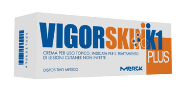 VIGORSKIN K1 PLUS CREMA PER LESIONI CUTANEE NON INFETTE 100 ML - Luckyfarma.it