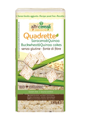 ALTRICEREALI QUADRETTE SARACENO E QUINOA BIO 130 G - Luckyfarma.it