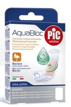 CEROTTO PIC AQUABLOC CM10X15 ANTIBATTERICO 5 PEZZI - Luckyfarma.it