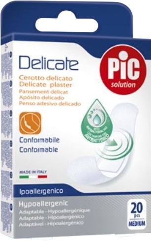 CEROTTO DELICATE STRISCIA ANTIBATTERICA 8 X 100 CM 1 PEZZO - Luckyfarma.it