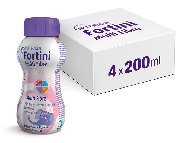 FORTINI MULTI FIBRE GUSTO FRAGOLA 200 ML - Luckyfarma.it