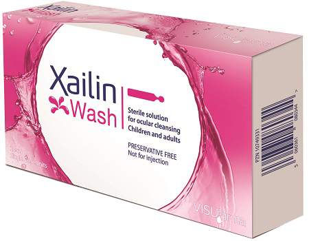 XAILIN WASH SOLUZIONE STERILE OCULARE 20 FLACONCINI 5 ML MONODOSE - Luckyfarma.it