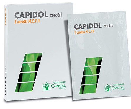 CEROTTO DERMICO CAPIDOL HIGH CONCENTRATION FROZEN PHOSPHOLIPO 5 CEROTTI - Luckyfarma.it