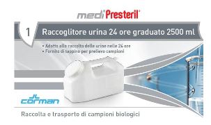 CONTENITORE URINA 24 ORE MEDIPRESTERIL - Luckyfarma.it