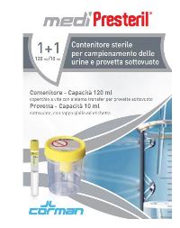 CONTENITORE URINA + PROVETTA MEDIPRESTERIL - Luckyfarma.it