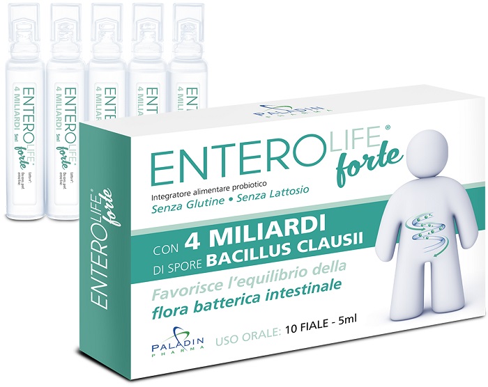 ENTEROLIFE FORTE 4 MILIARDI 10 FIALE DA 5 ML - Luckyfarma.it