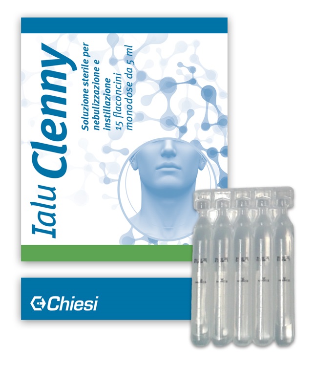 IALU CLENNY 15 FLACONCINI 5 ML SOLUZIONE STERILE PER NEBULIZZAZIONE E INSTILLAZIONE CON ACIDO IALURONICO - Luckyfarma.it