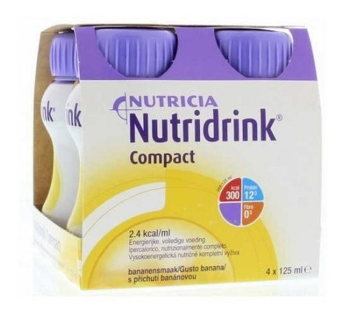 NUTRIDRINK COMPACT BANANA 4X125 ML - Luckyfarma.it