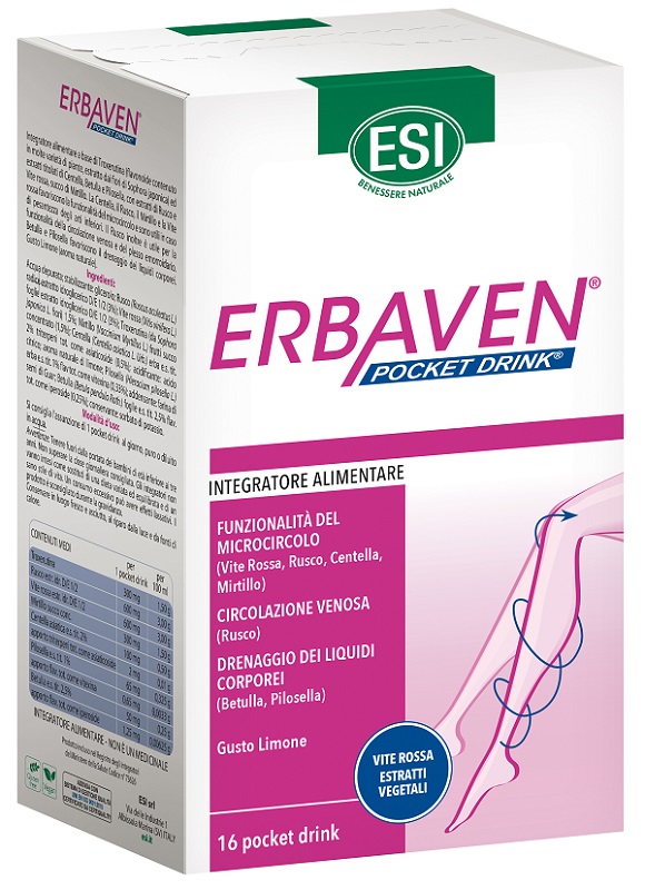 ESI ERBAVEN 16 POCKET DRINK 320 ML - Luckyfarma.it
