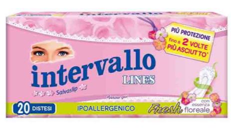 LINES INTERVALLO PROTEGGISLIP FRESH DISTESO 20 PEZZI - Luckyfarma.it