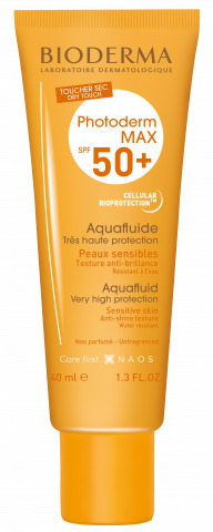 PHOTODERM MAX AQUAFLUID NP FLUIDO SOLARE SPF 50+ UVA 24 40 ML - Luckyfarma.it