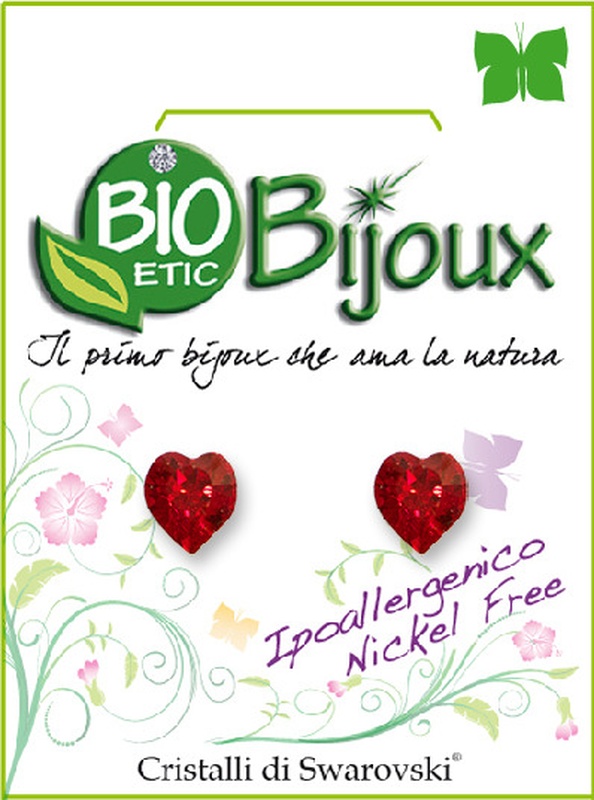 ORECCHINO CUORE 6MM LT SIAM - Luckyfarma.it