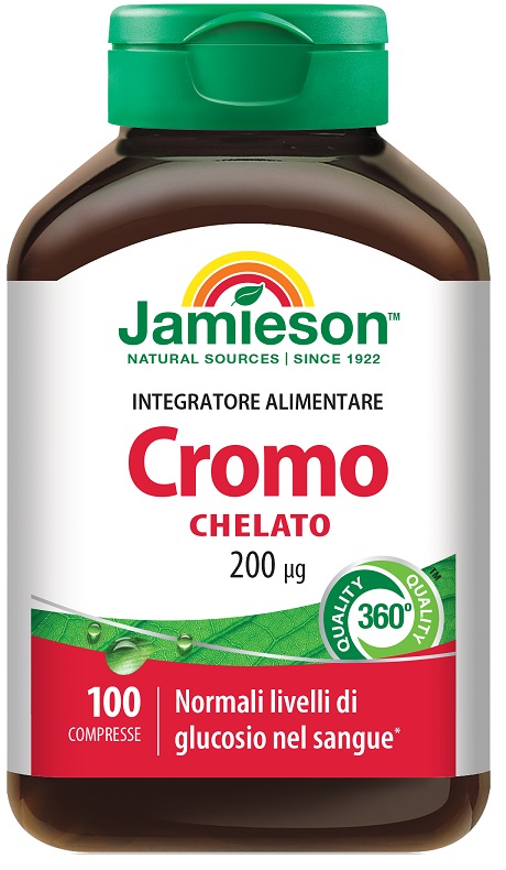 JAMIESON CROMO CHELATO 100 COMPRESSE - Luckyfarma.it