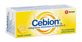 CEBION EFFERVESCENTE VITAMINA C LIMONE 10 COMPRESSE - Luckyfarma.it