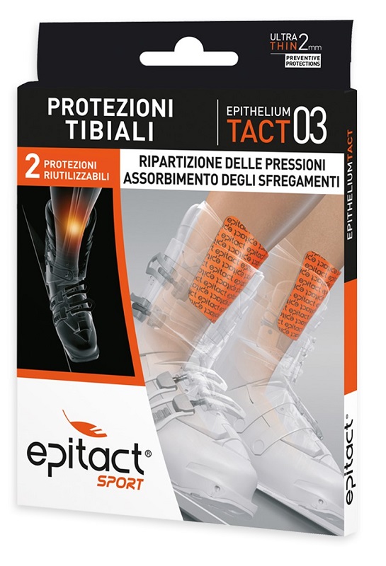 EPITACT SPORT PROTEZIONE TIBIALI 2 PEZZI - Luckyfarma.it