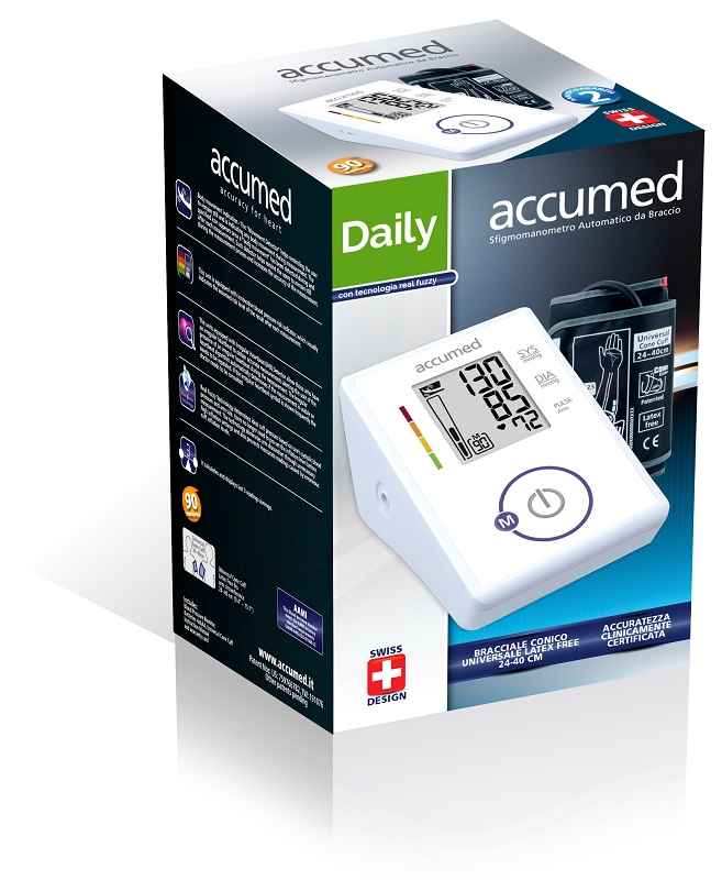 ACCUMED DAILY MISURATORE DI PRESSIONE DA BRACCIO - Luckyfarma.it