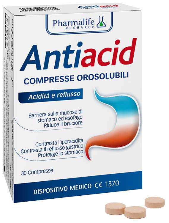 ANTIACID 30 COMPRESSE OROSOLUBILI - Luckyfarma.it