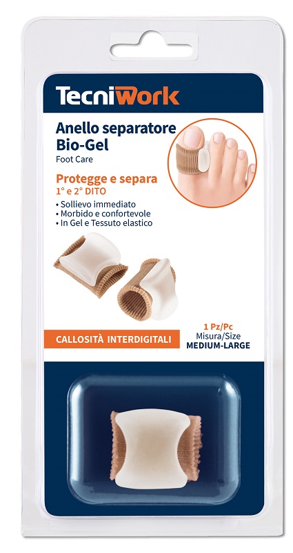 BIO-GEL ANELLO SEPARATORE PER ALLUCE M/L 1 PEZZO - Luckyfarma.it