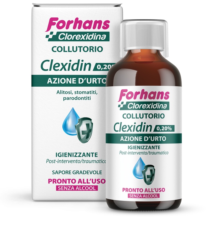 FORHANS CLEXIDIN 0,20 SENZA ALCOOL 200 ML - Luckyfarma.it