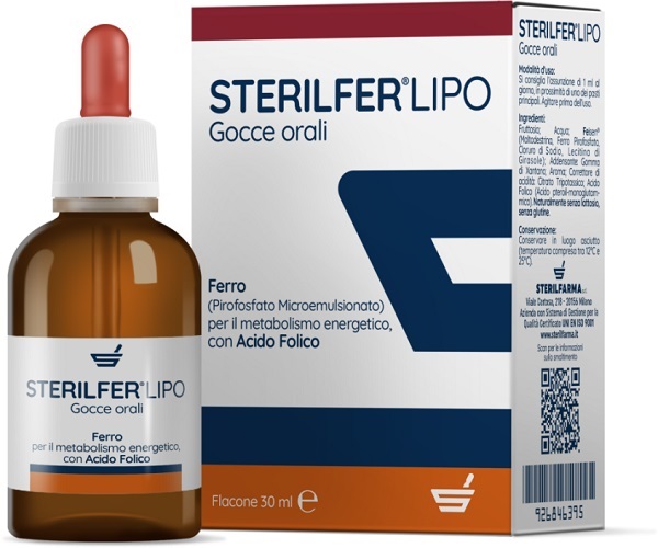 STERILFER LIPO GOCCE 30 ML - Luckyfarma.it