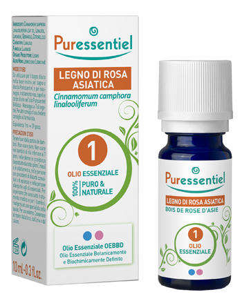 PURESSENTIEL OLIO ESSENZIALE LEGNO ROSA ASIATICA 10 ML - Luckyfarma.it