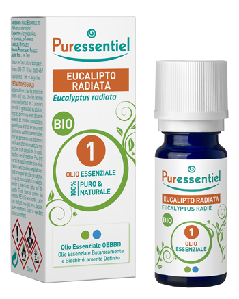 PURESSENTIEL EUCALIPTO RADIATA OLIO ESSENZIALE BIO 10 ML - Luckyfarma.it
