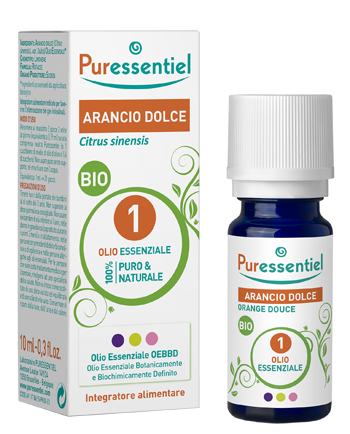 PURESSENTIEL ARANCIO DOLCE OLIO ESSENZIALE BIO 10 ML - Luckyfarma.it