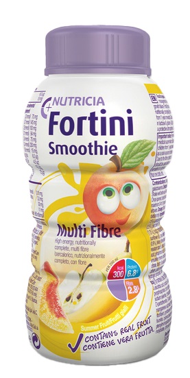 FORTINI SMOOTHIE MULTI FIBRE GUSTO FRUTTI GIALLI 200 ML - Luckyfarma.it