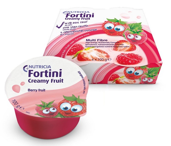 FORTINI CREAMY FRUIT MULTI FIBRE FRUTTI ROSSI 4X100 G - Luckyfarma.it