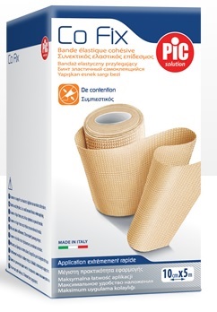 BENDA ELASTICA PIC CO FIX AUTOADESIVA 10X5CM MEDIUM ASTUCCIO - Luckyfarma.it