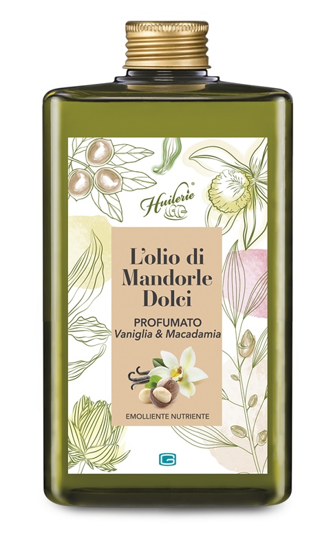 HUILERIE OLIO MANDORLE DOLCI VANIGLIA/MACADAMIA 300 ML - Luckyfarma.it
