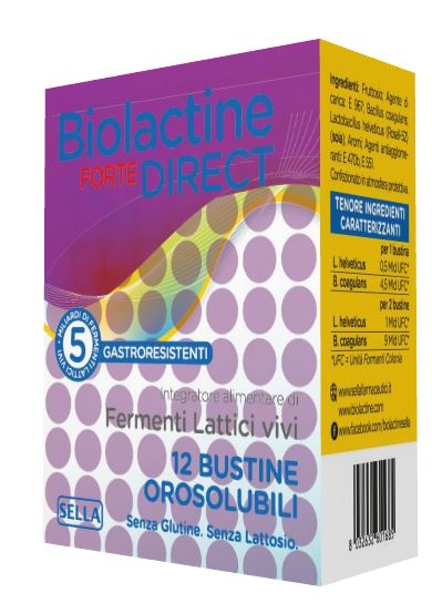 BIOLACTINE FORTE DIRECT 12 BUSTINE - Luckyfarma.it