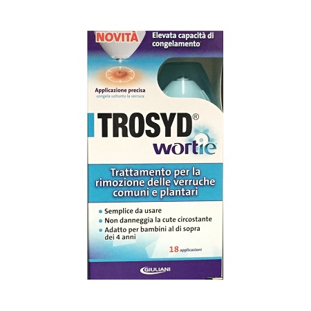 TROSYD WORTIE CRIOGENIZZANTE VERRUCHE COMUNI/PLANTARI 50 G - Luckyfarma.it