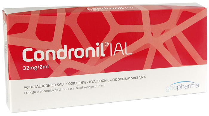 SIRINGA INTRA-ARTICOLARE CONDRONIL IAL ACIDO IALURONICO 1,6% 2 ML - Luckyfarma.it