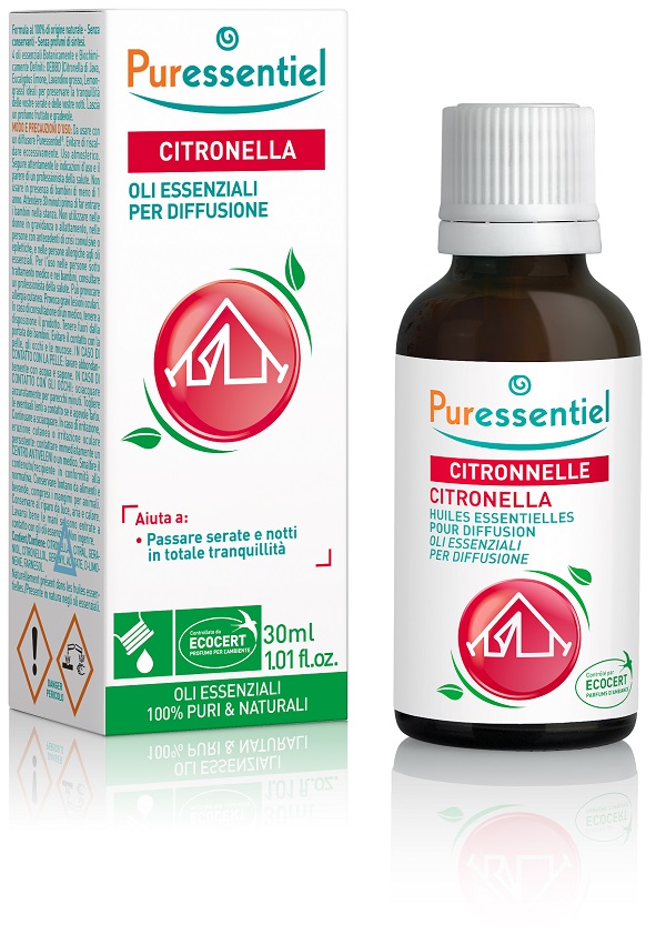 MISCELA CITRONELLA PER DIFFUSIONE 30 ML ECOCERT - Luckyfarma.it