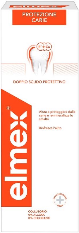 ELMEX PROTEZIONE CARIE COLLUTORIO FLUORURO AMMINICO 400 ML - Luckyfarma.it