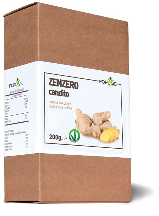 ZENZERO CANDITO 200 G - Luckyfarma.it