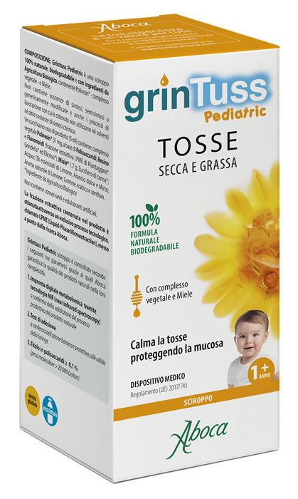 GRINTUSS PEDIATRIC SCIROPPO 180 G - Luckyfarma.it