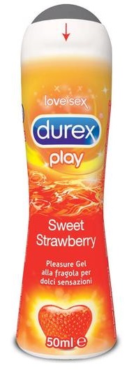 DUREX FRAGOLA GEL LUBRIFICANTE 50 ML - Luckyfarma.it