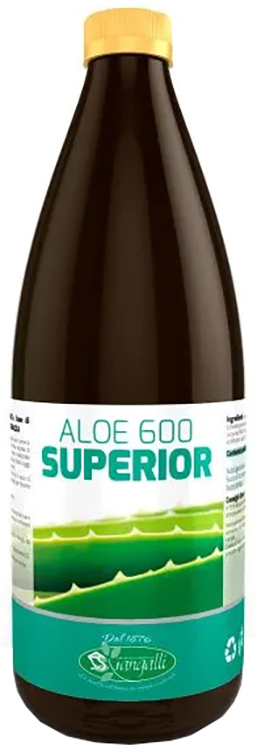 ALOE 600 SUPERIOR PURO SUCCO 1000 ML - Luckyfarma.it