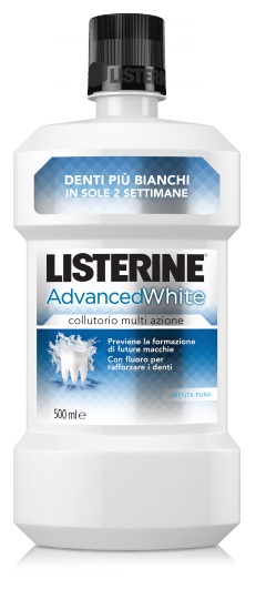 LISTERINE ADVANCE WHITE 500 ML - Luckyfarma.it