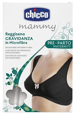 CHICCO MAMMY REGGISENO MICROFIBRA GRAVIDANZA NERO 5C - Luckyfarma.it