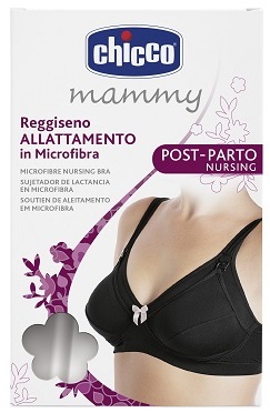 CHICCO MAMMY REGGISENO MICROFIBRA ALLATTAMENTO NERO 6C - Luckyfarma.it