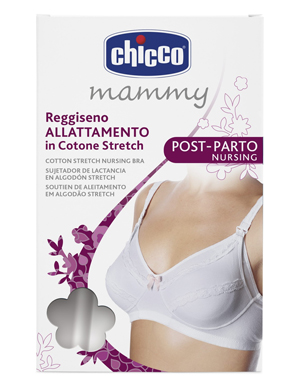 CHICCO MAMMY REGGISENO COTONE ALLATTAMENTO BIANCO 3C - Luckyfarma.it