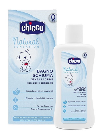 CHICCO BAGNOSCHIUMA NATURAL SENSATION 500 ML - Luckyfarma.it